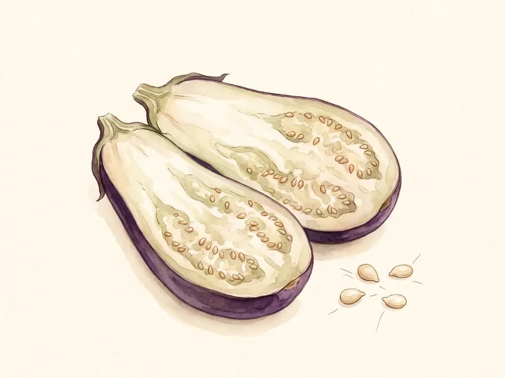 Berenjena larga de Barbentane — Semillas