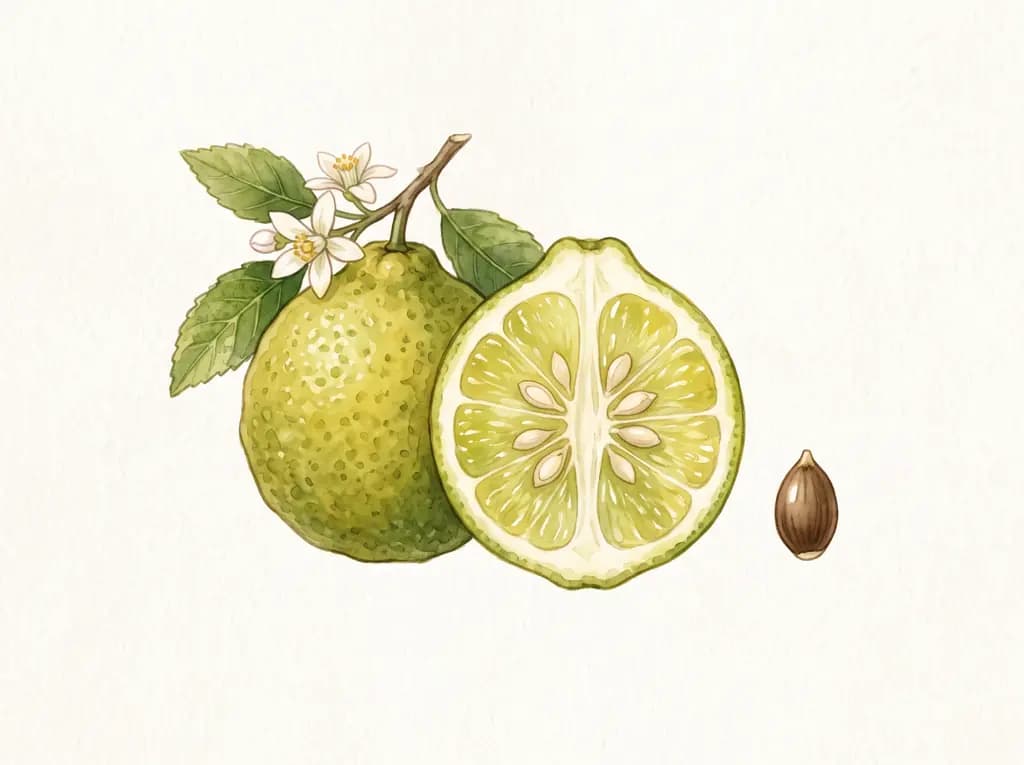 Bergamota — Semillas