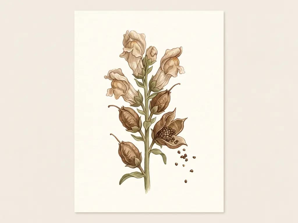 Boca de dragón — Semillas