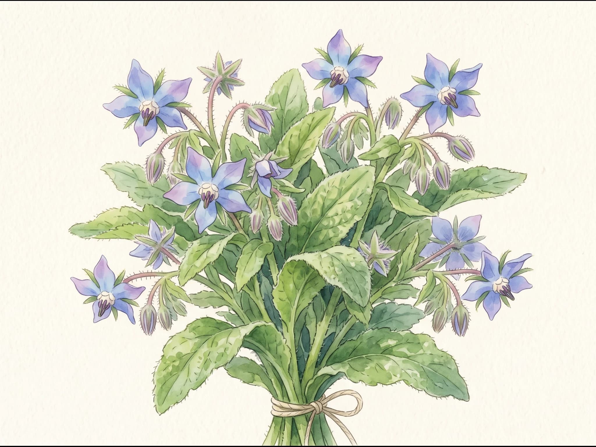 Borraja — Fruto