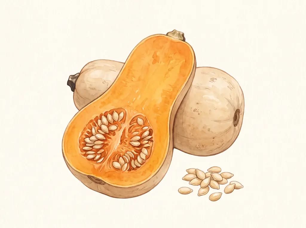 Calabaza Butternut — Semillas