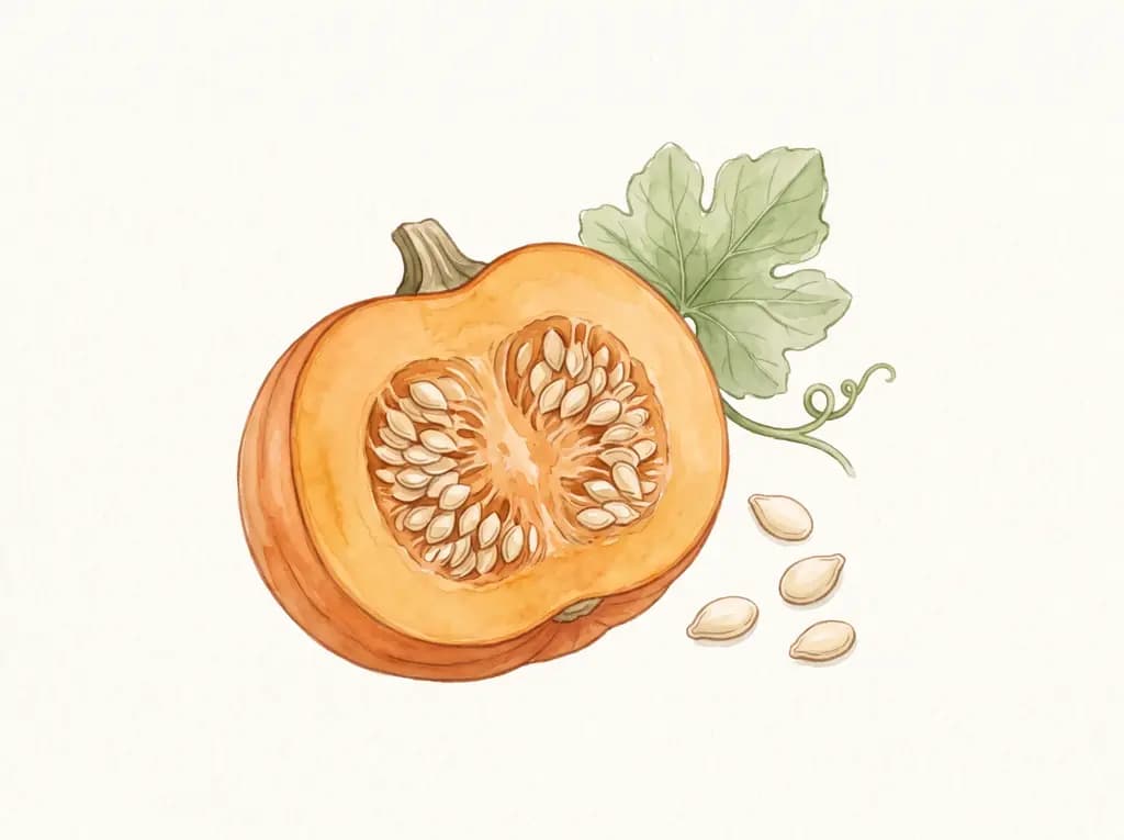 Calabaza de Halloween — Semillas