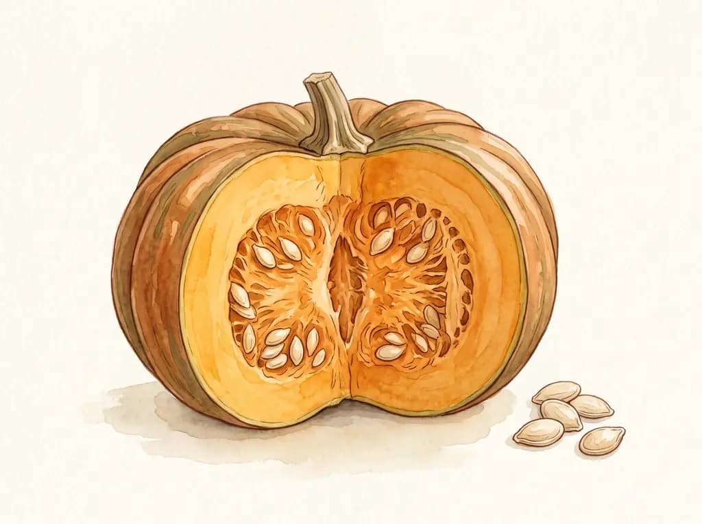 Calabaza moscada de Provenza — Semillas