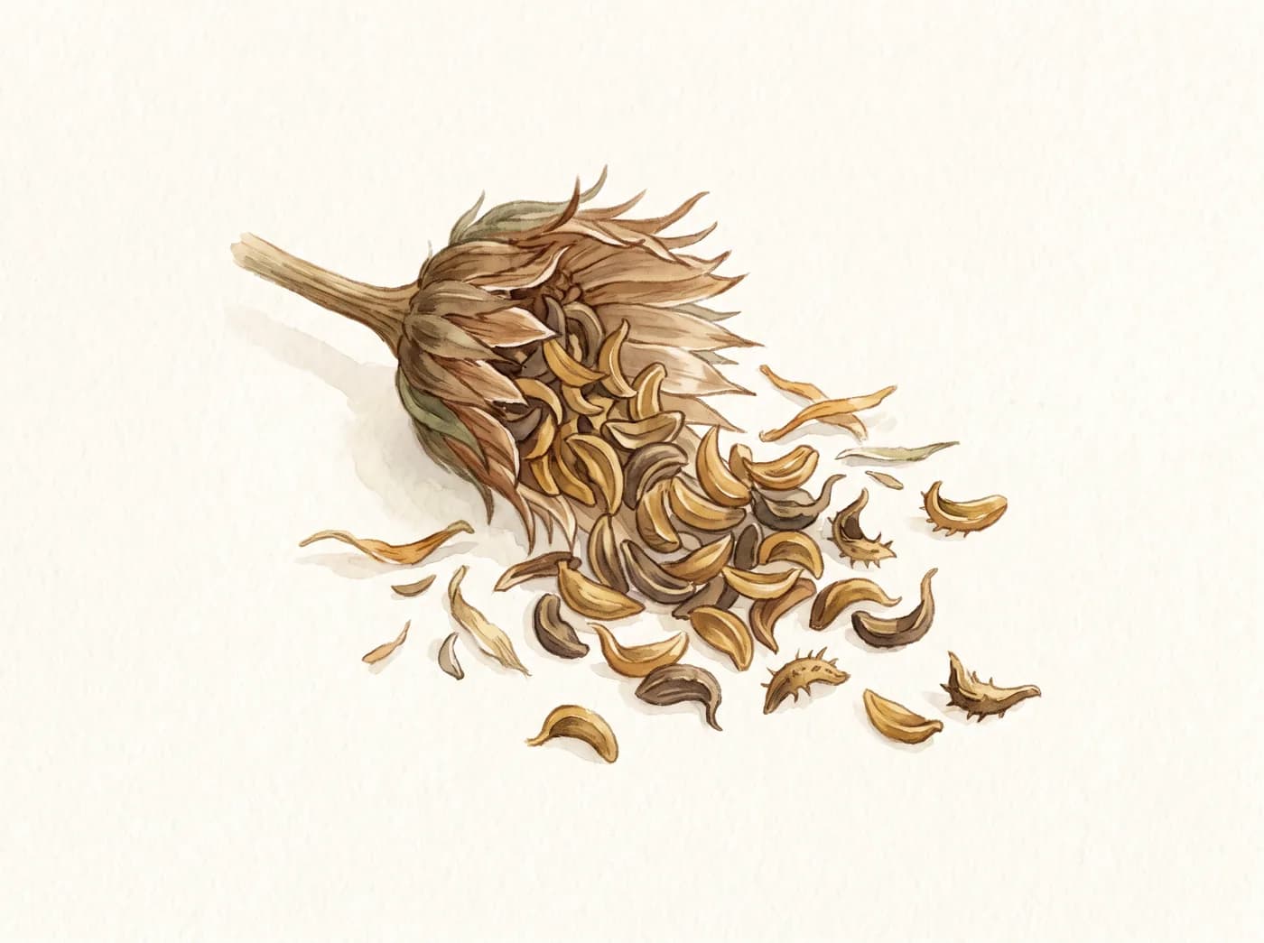 Caléndula ornamental — Semillas