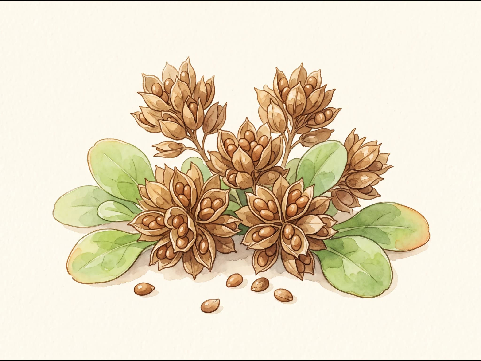 Canónigos — Fruto