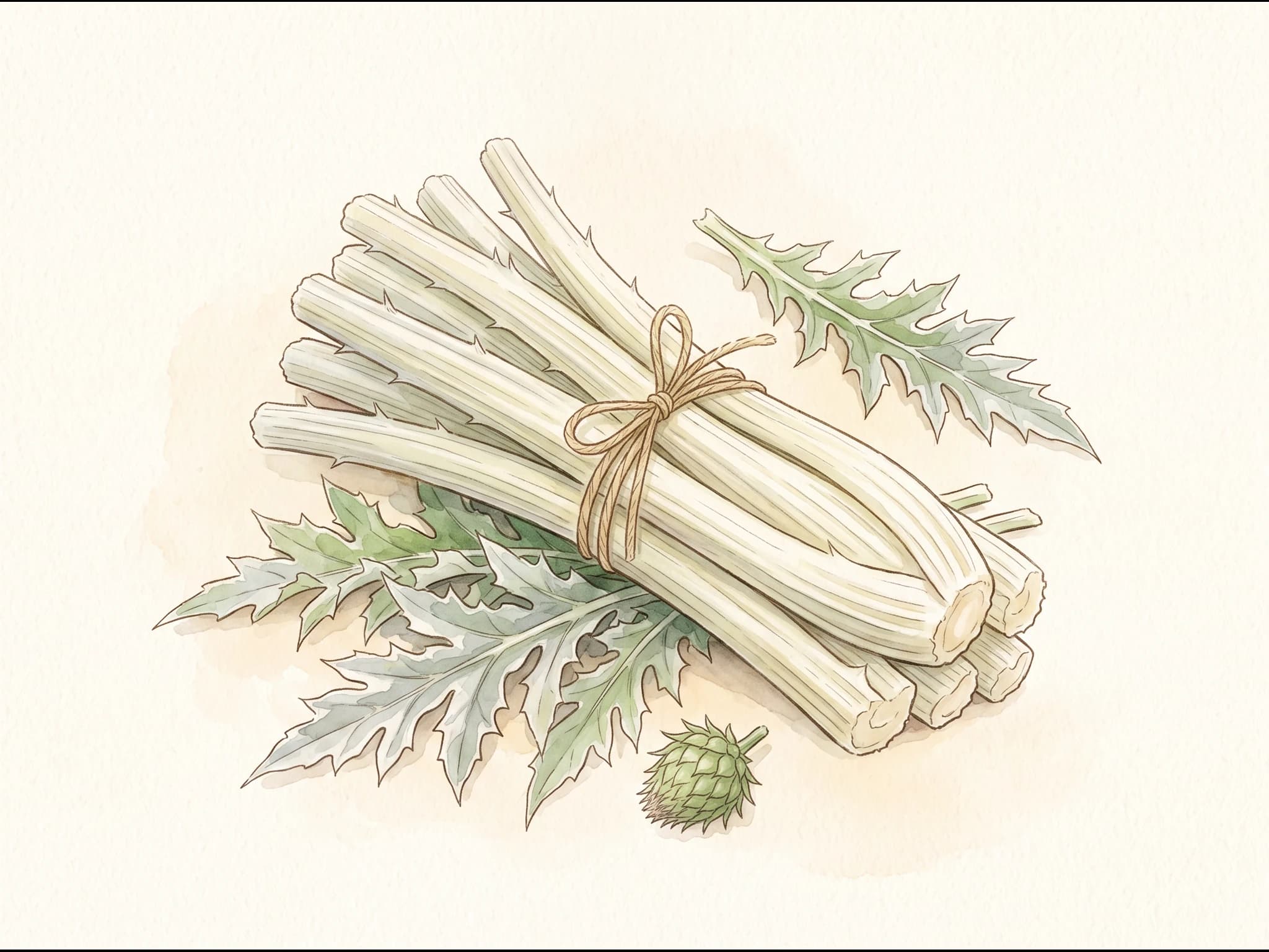 Cardo — Fruto