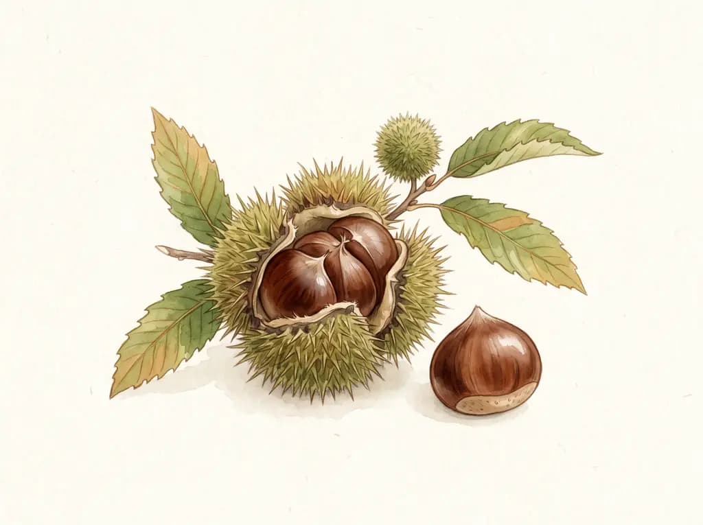 Castaño común — Semillas