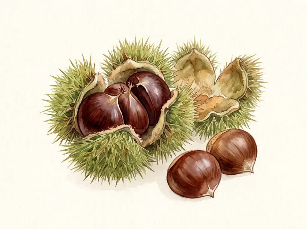 Castaño japonés — Semillas