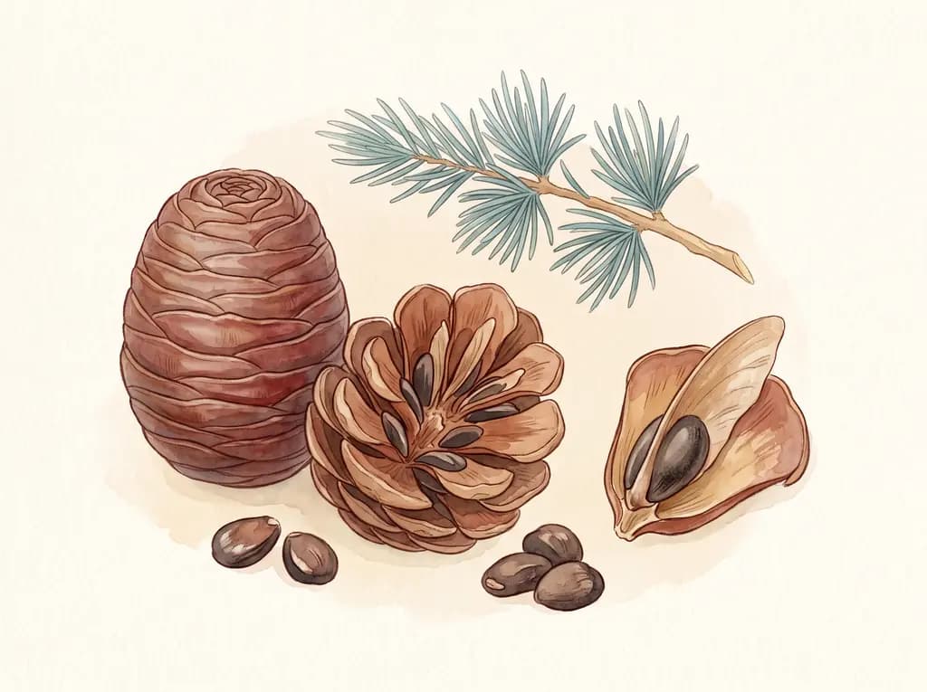 Cedro del Atlas — Semillas