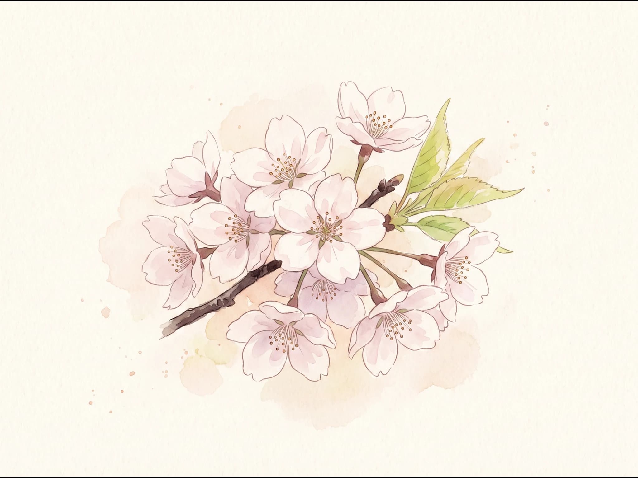 Cerezo Burlat — Flor