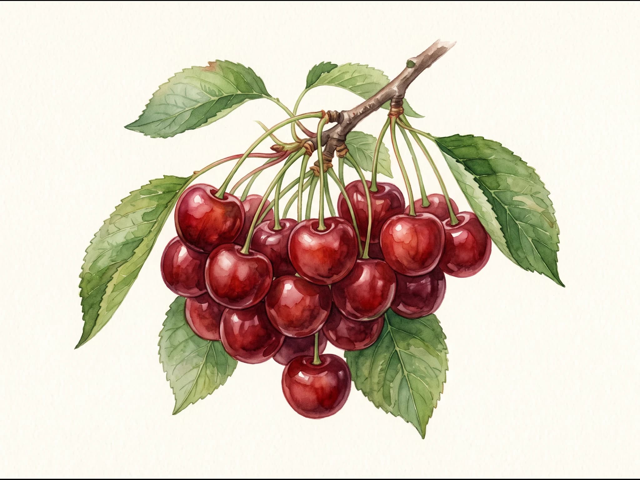 Cerezo Burlat — Fruto