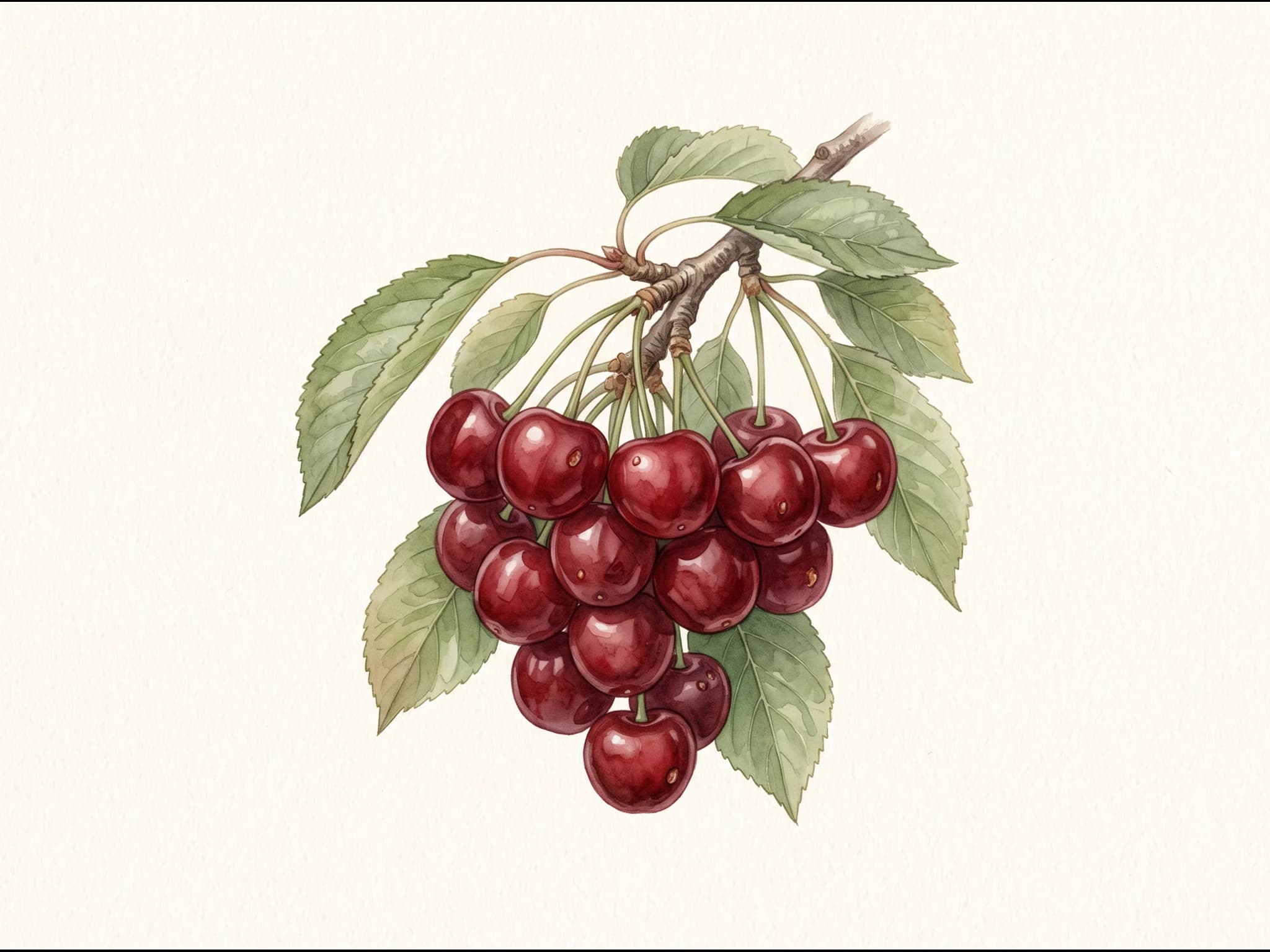 Cerezo Picota del Jerte — Fruto