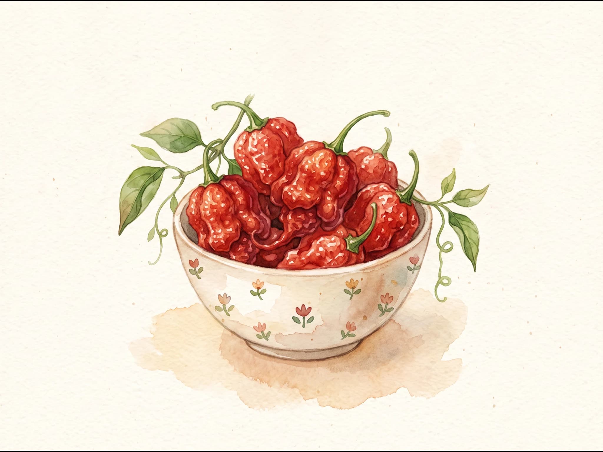 Chile Carolina Reaper — Fruto