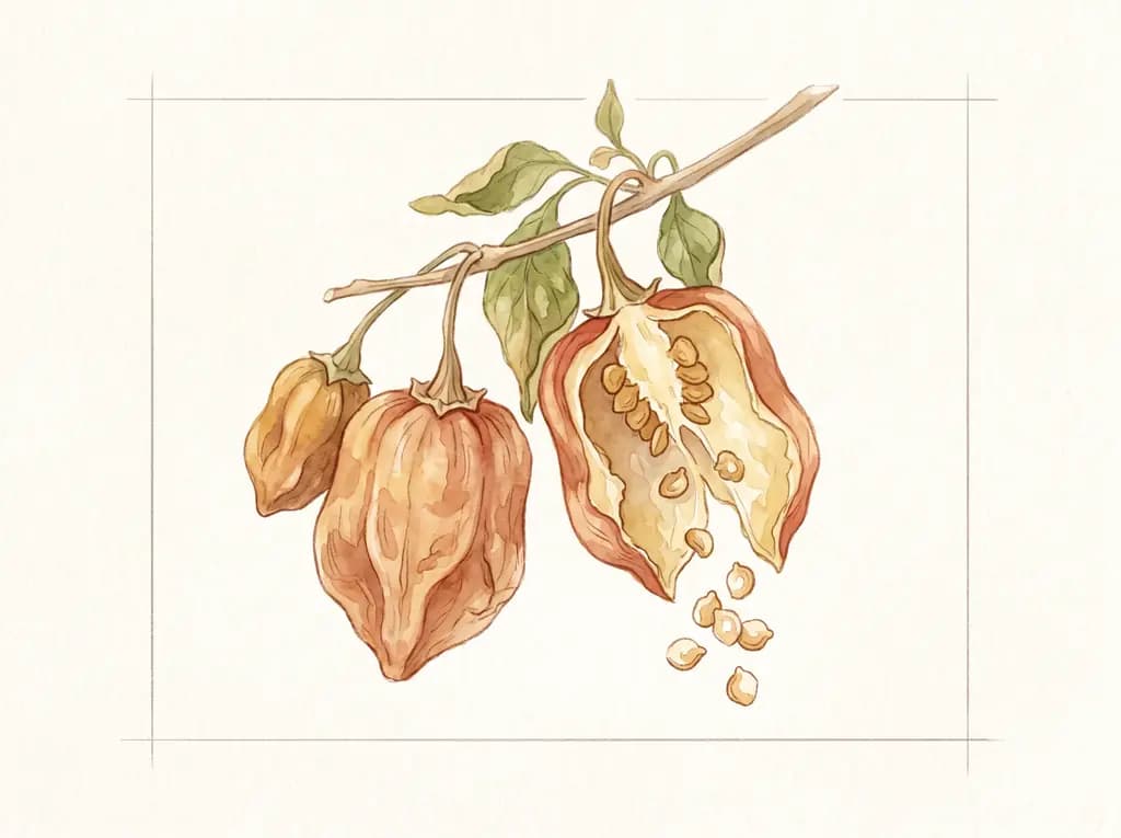 Chile Habanero — Semillas