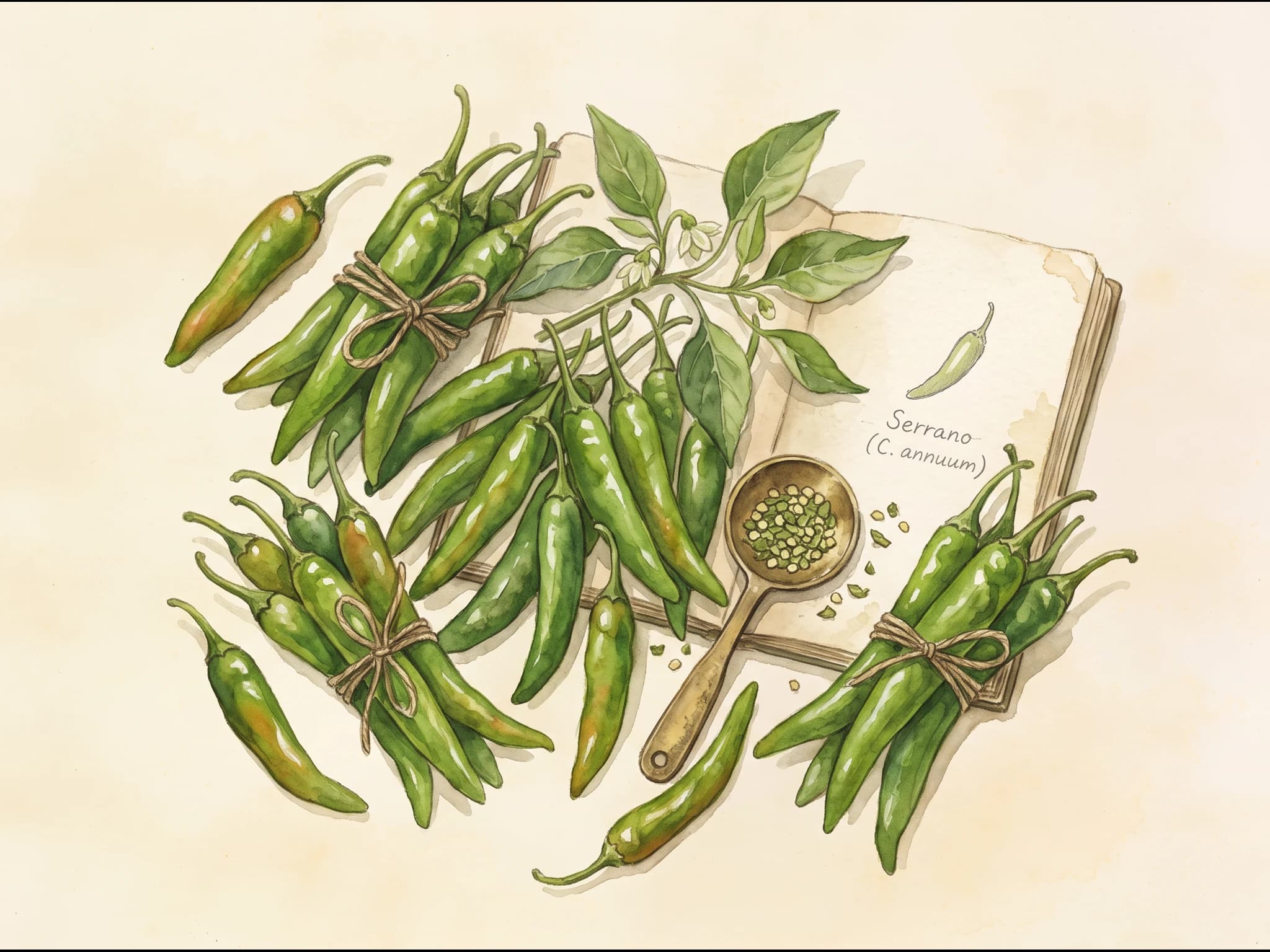 Chile serrano — Fruto