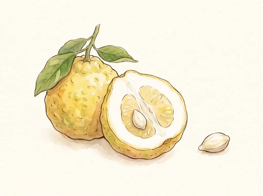 Cidro (poncil) — Semillas