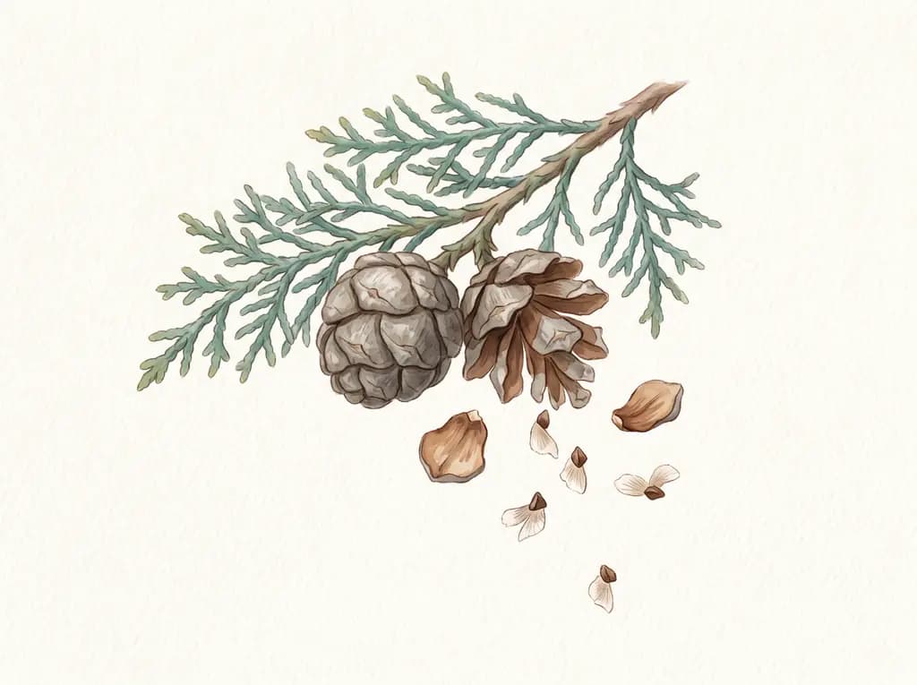 Ciprés de Arizona — Semillas