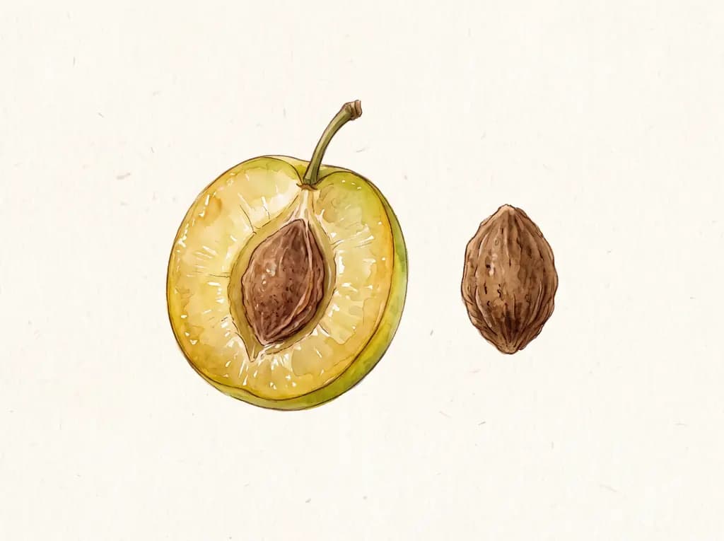 Ciruelo Reina Claudia dorada — Semillas