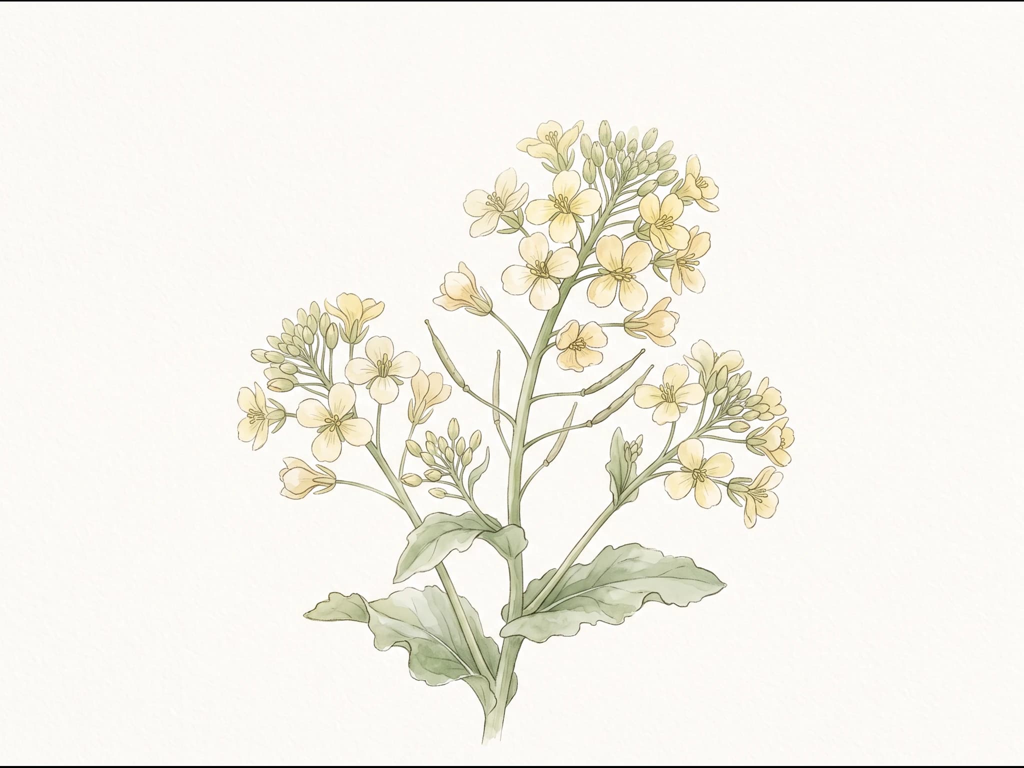 Col china (napa) — Flor