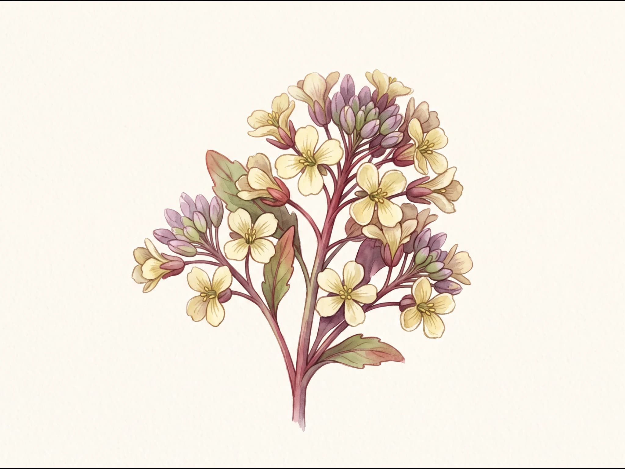 Col Lombarda (roja) — Flor
