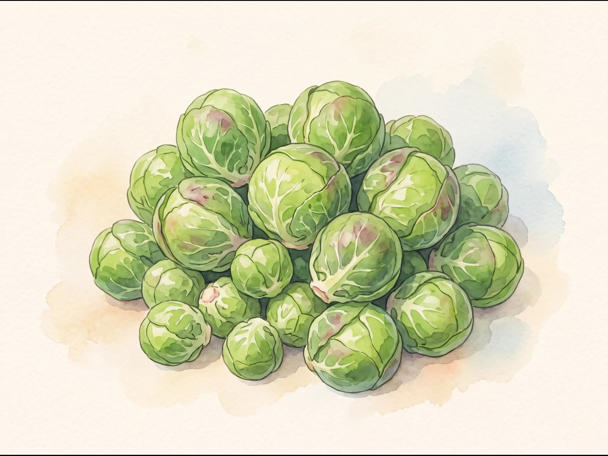 Coles de Bruselas — Fruto