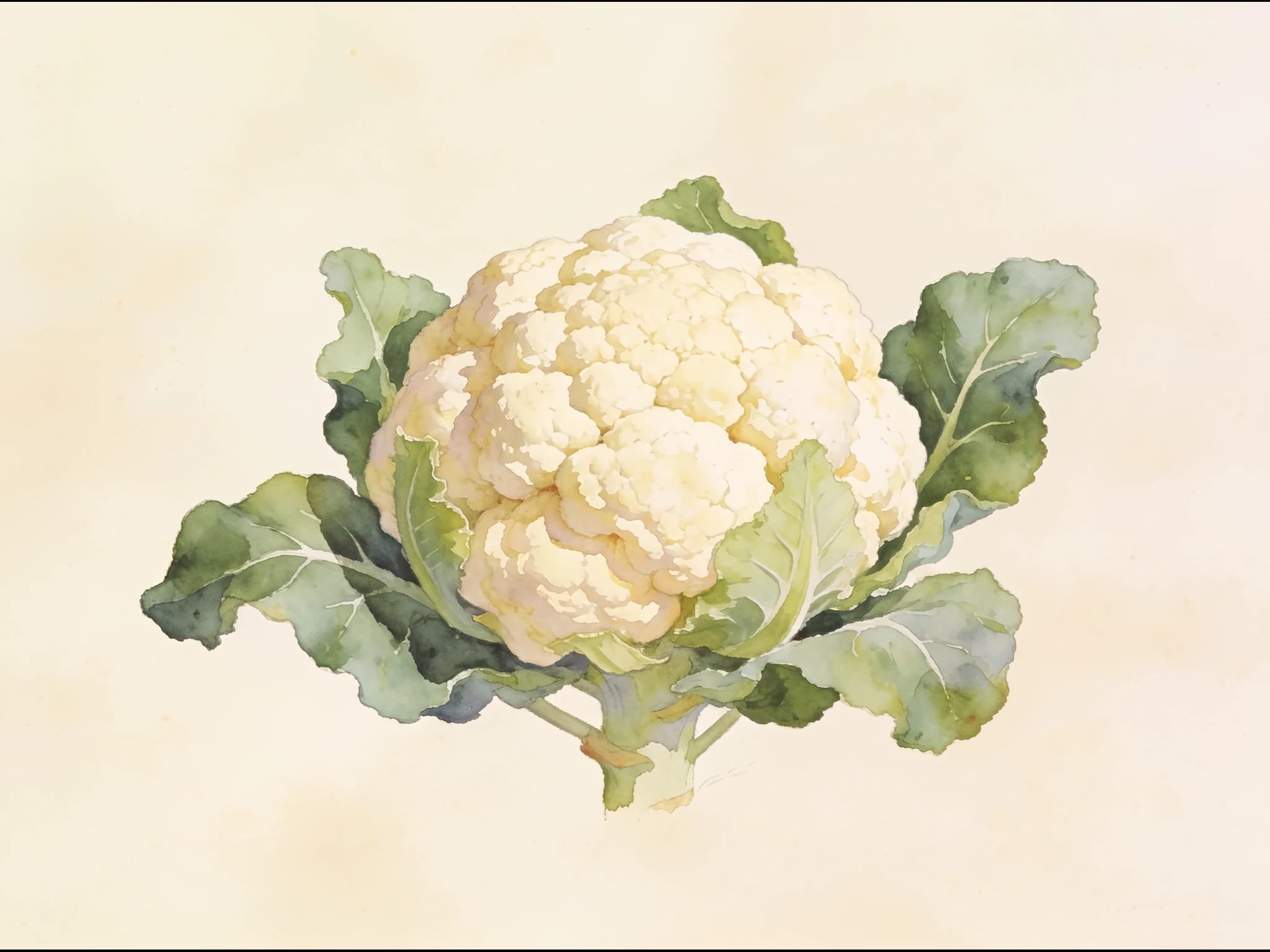 Coliflor Bola de Nieve — Fruto