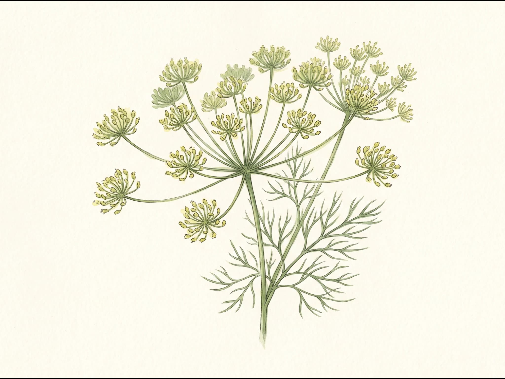Eneldo — Flor