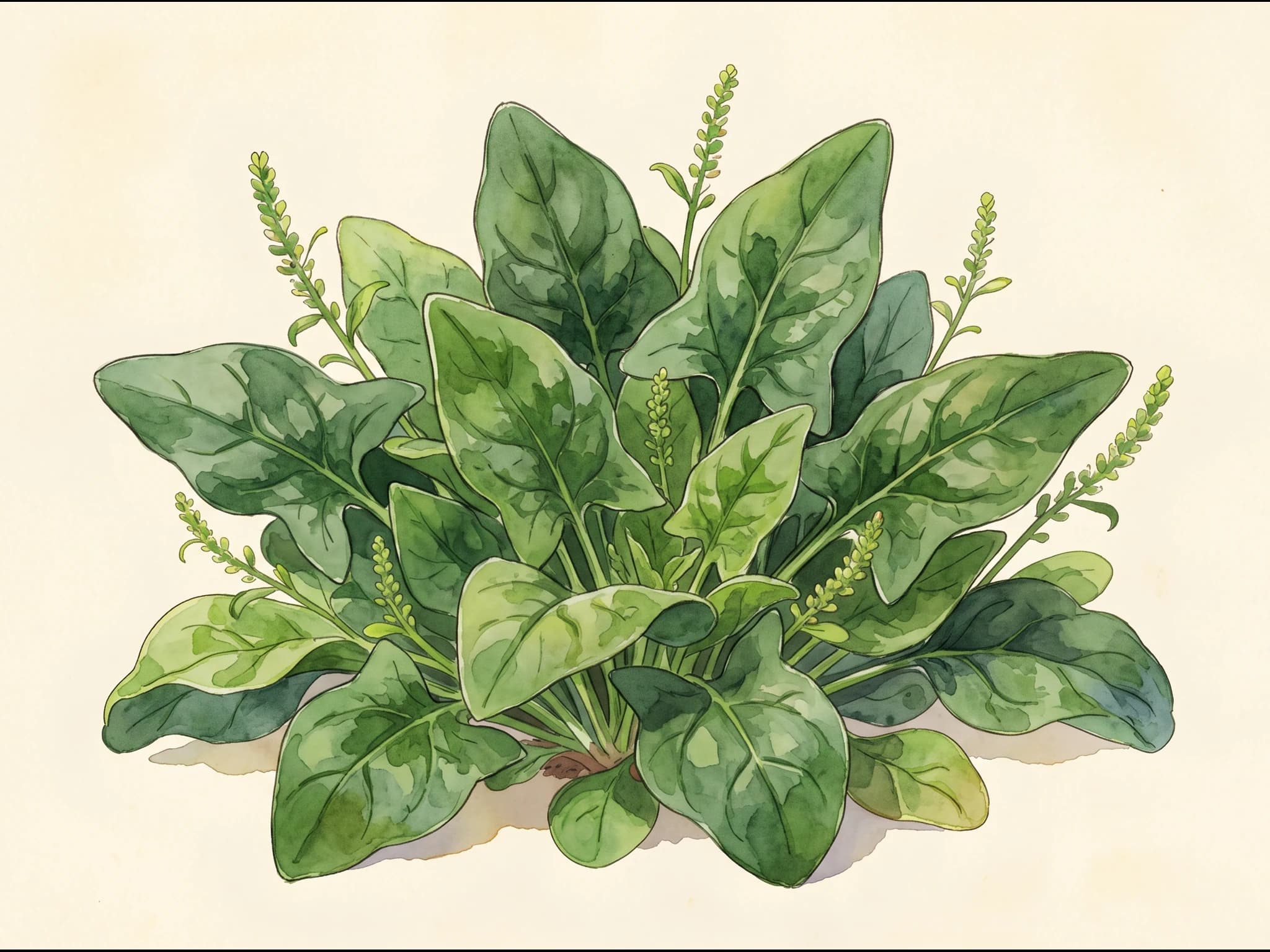 Espinaca — Fruto