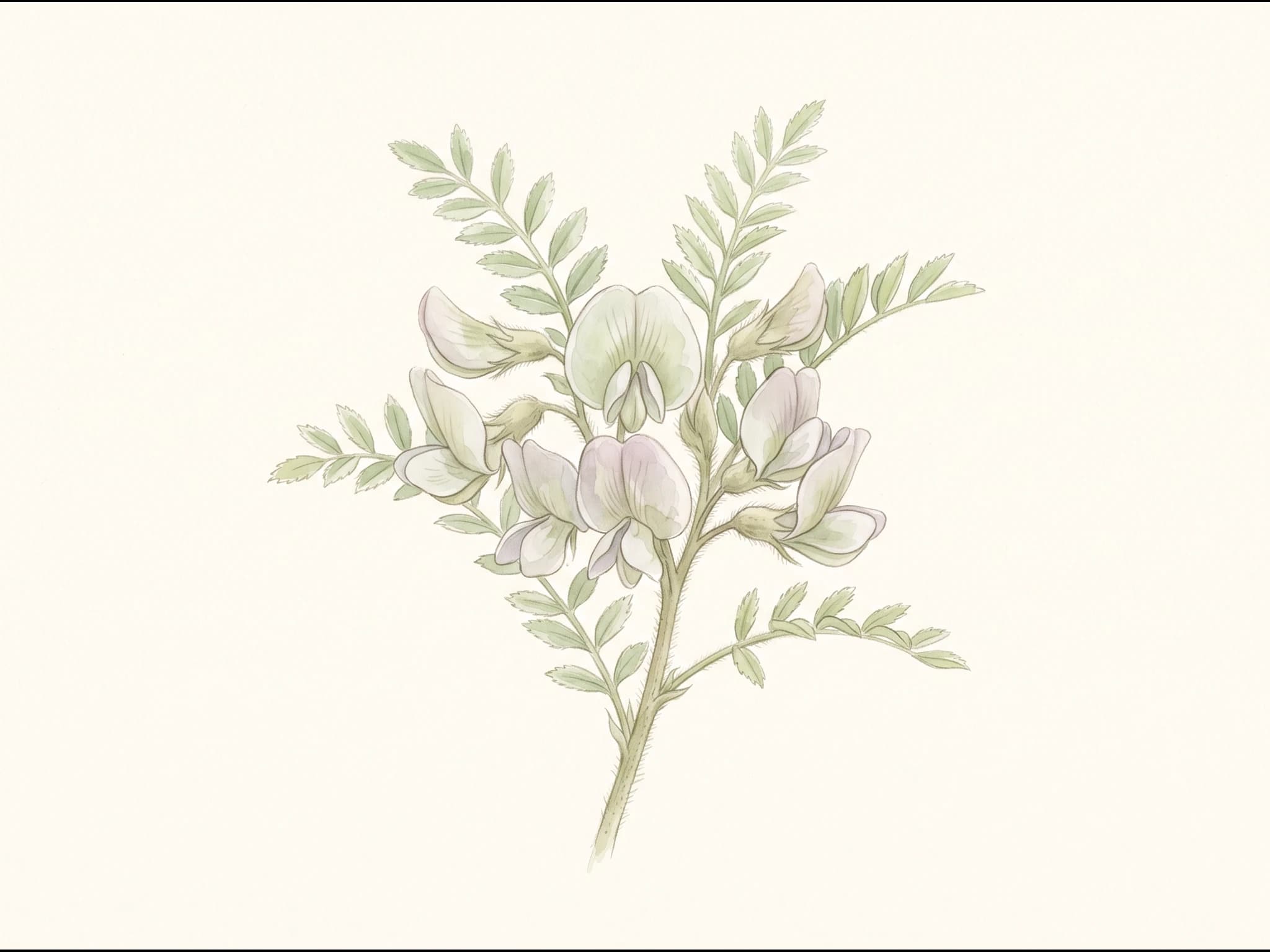 Garbanzo Castellano — Flor