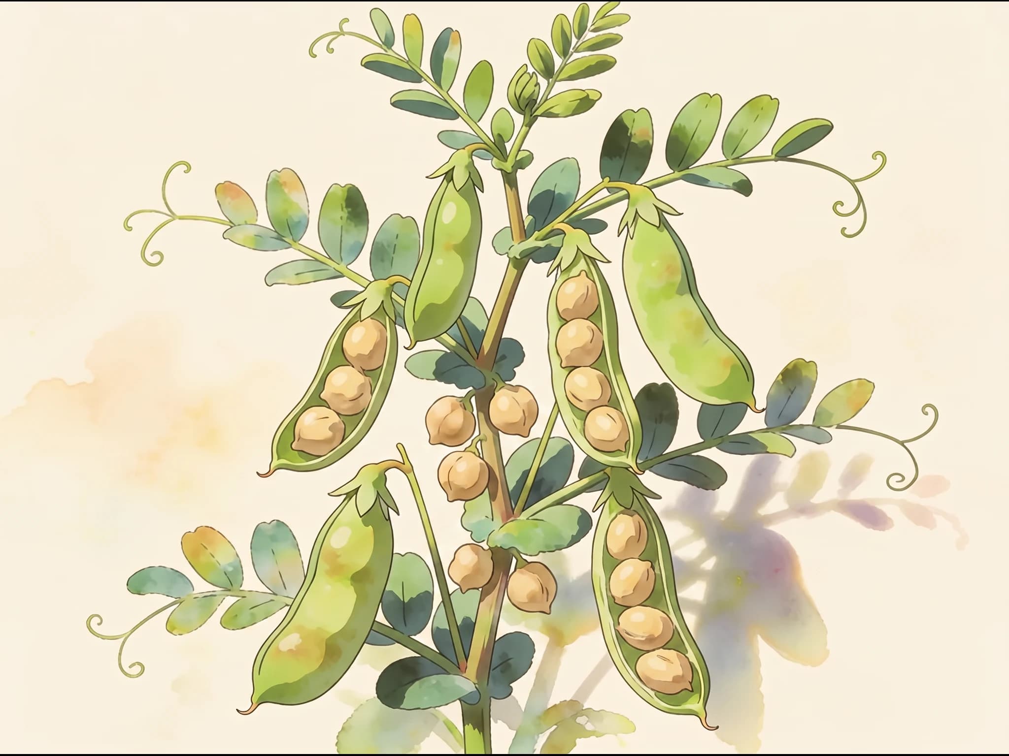 Garbanzo Castellano — Fruto