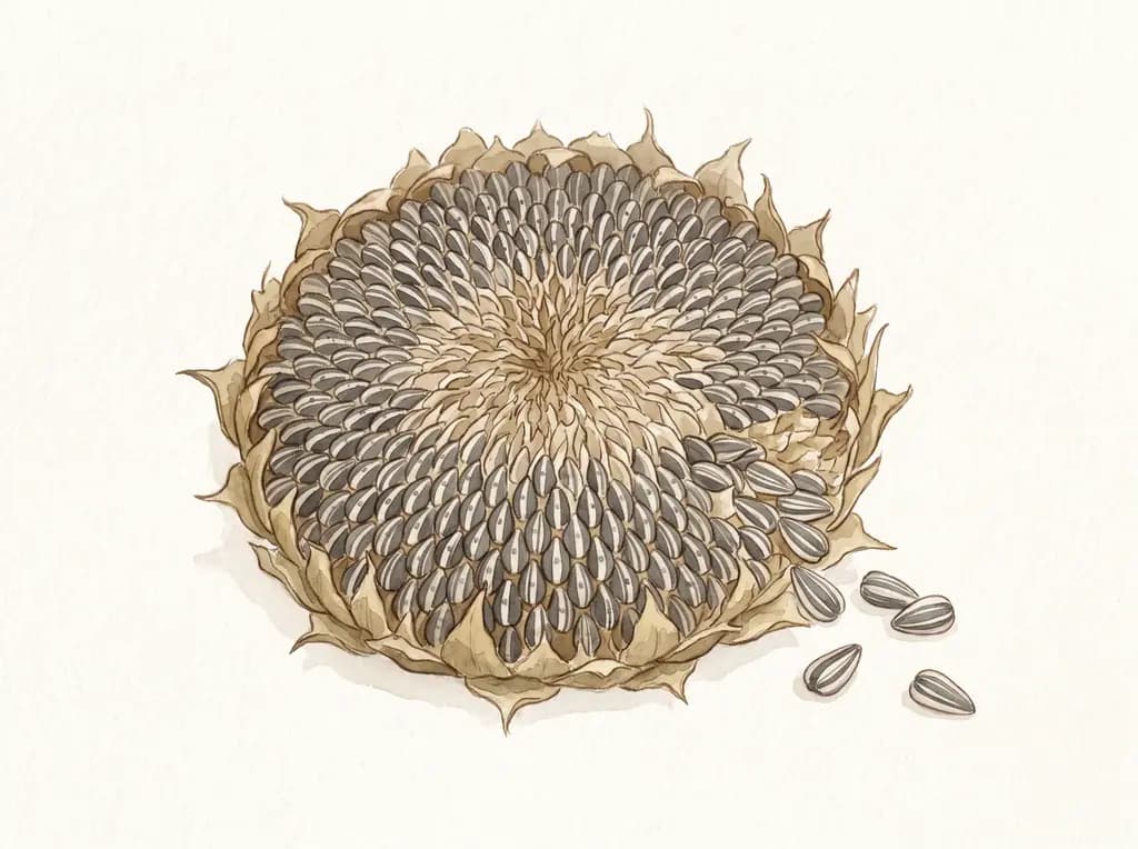 Girasol enano — Semillas