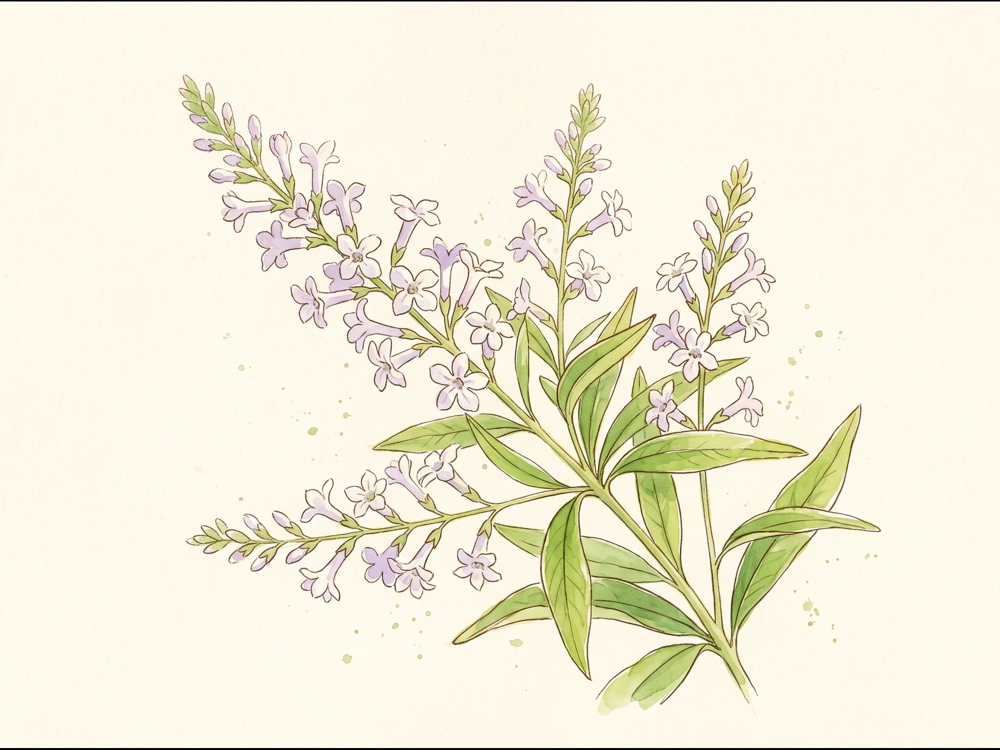 Hierbaluisa — Flor