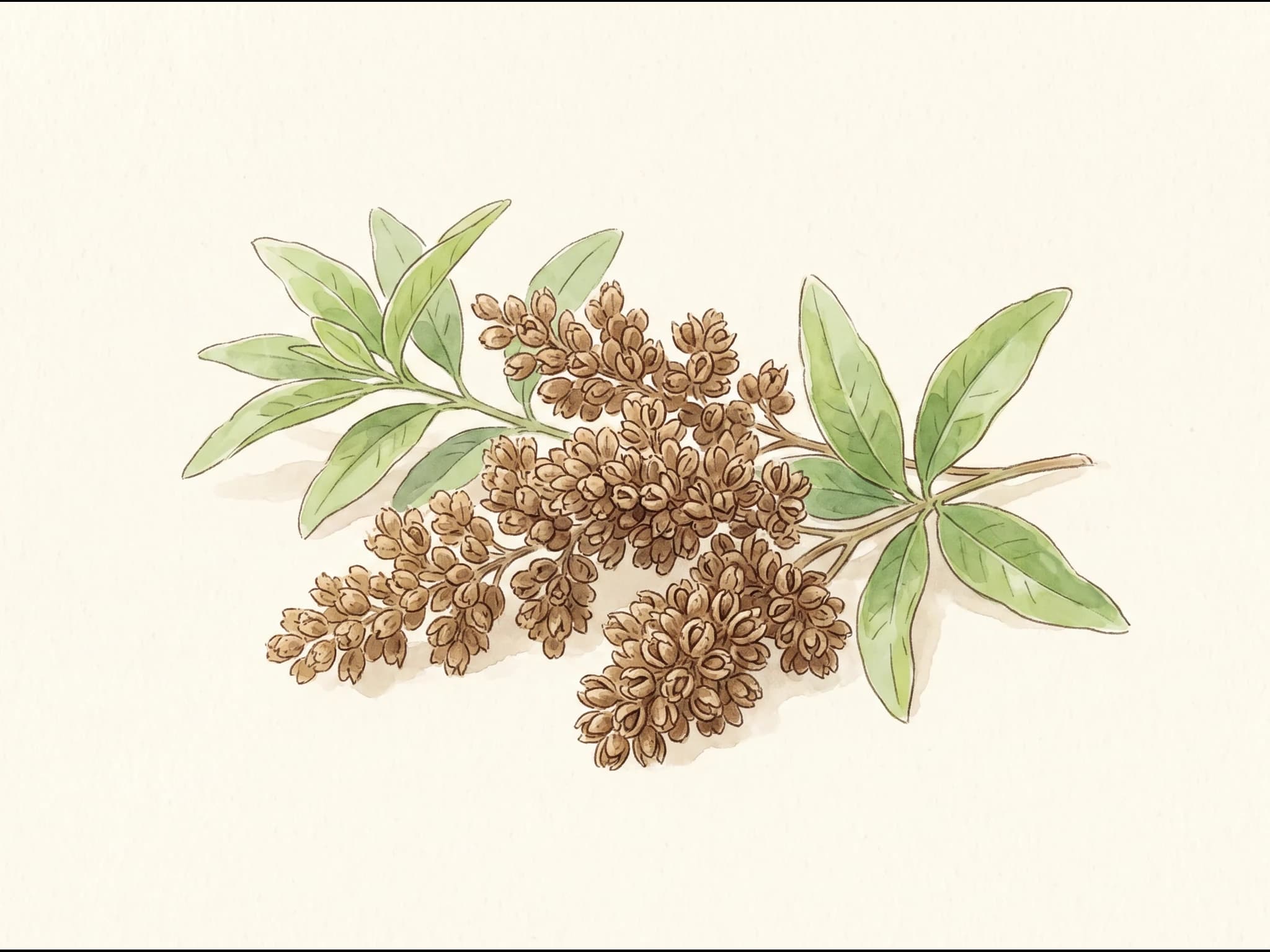 Hierbaluisa — Fruto