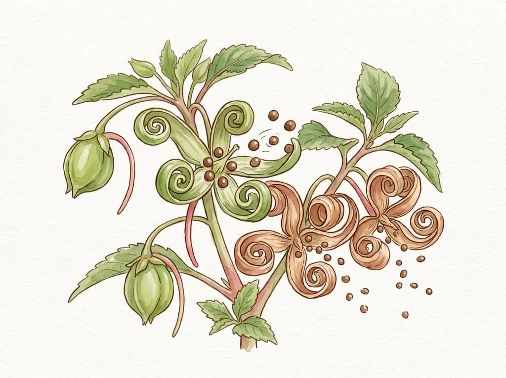 Alegría (Impatiens) — Semillas
