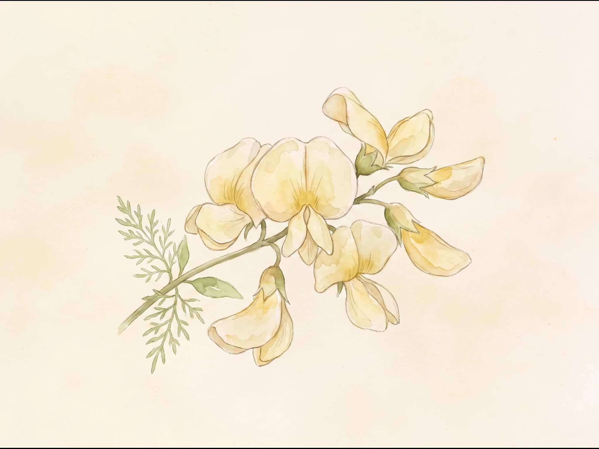 Judía careta (frijol carilla) — Flor
