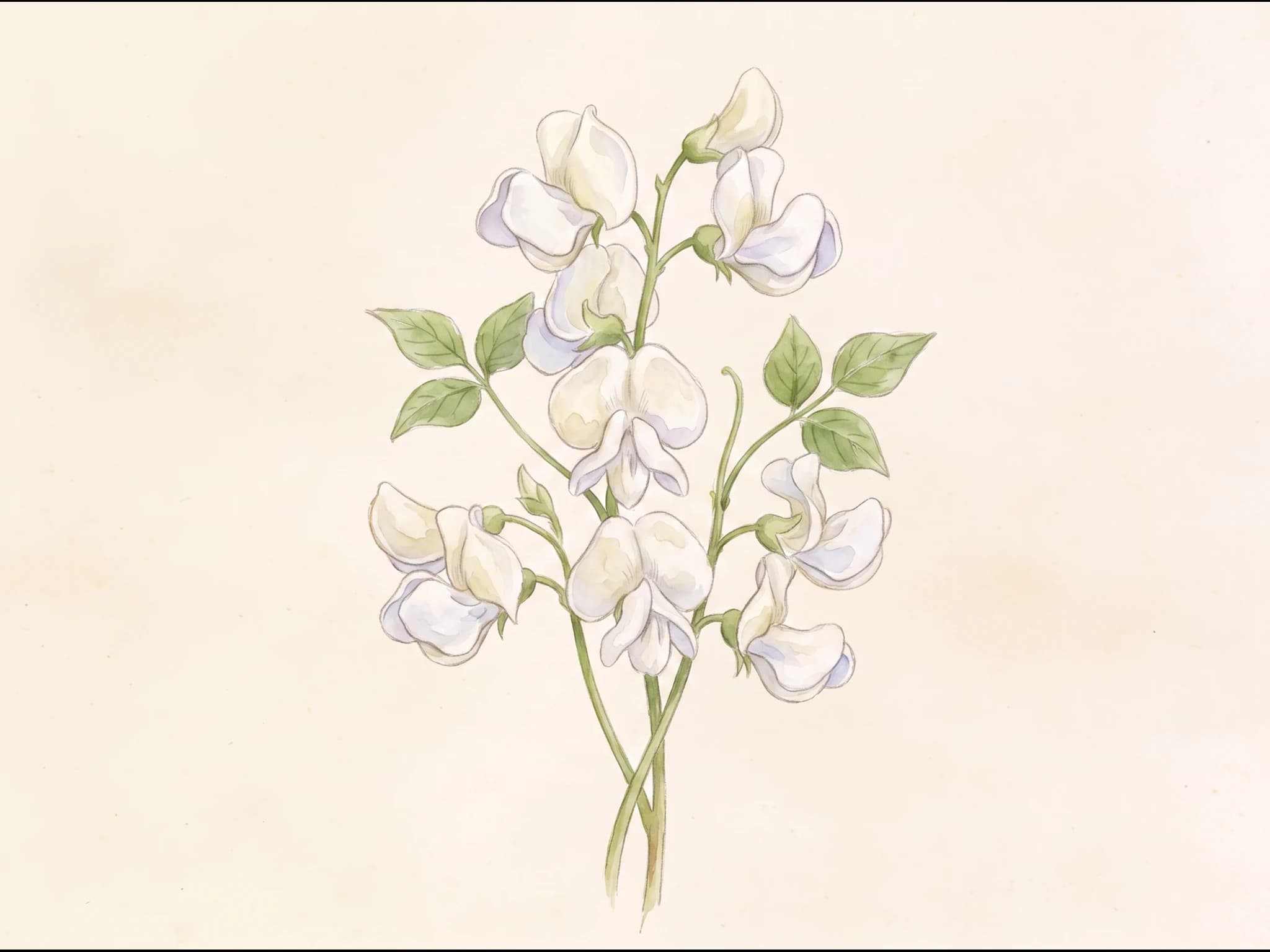 Judía del ganxet — Flor