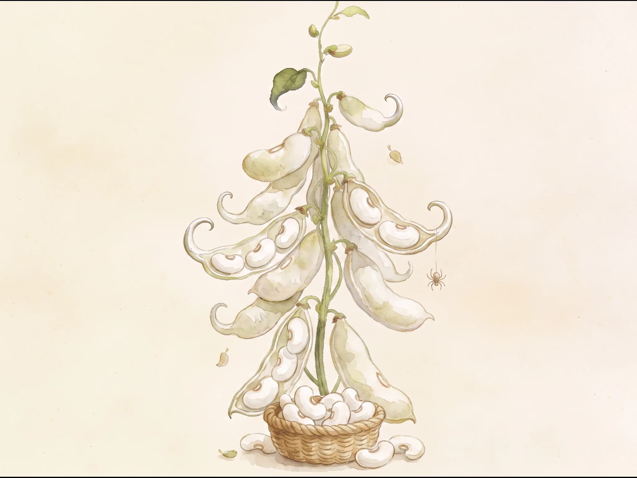 Judía del ganxet — Fruto