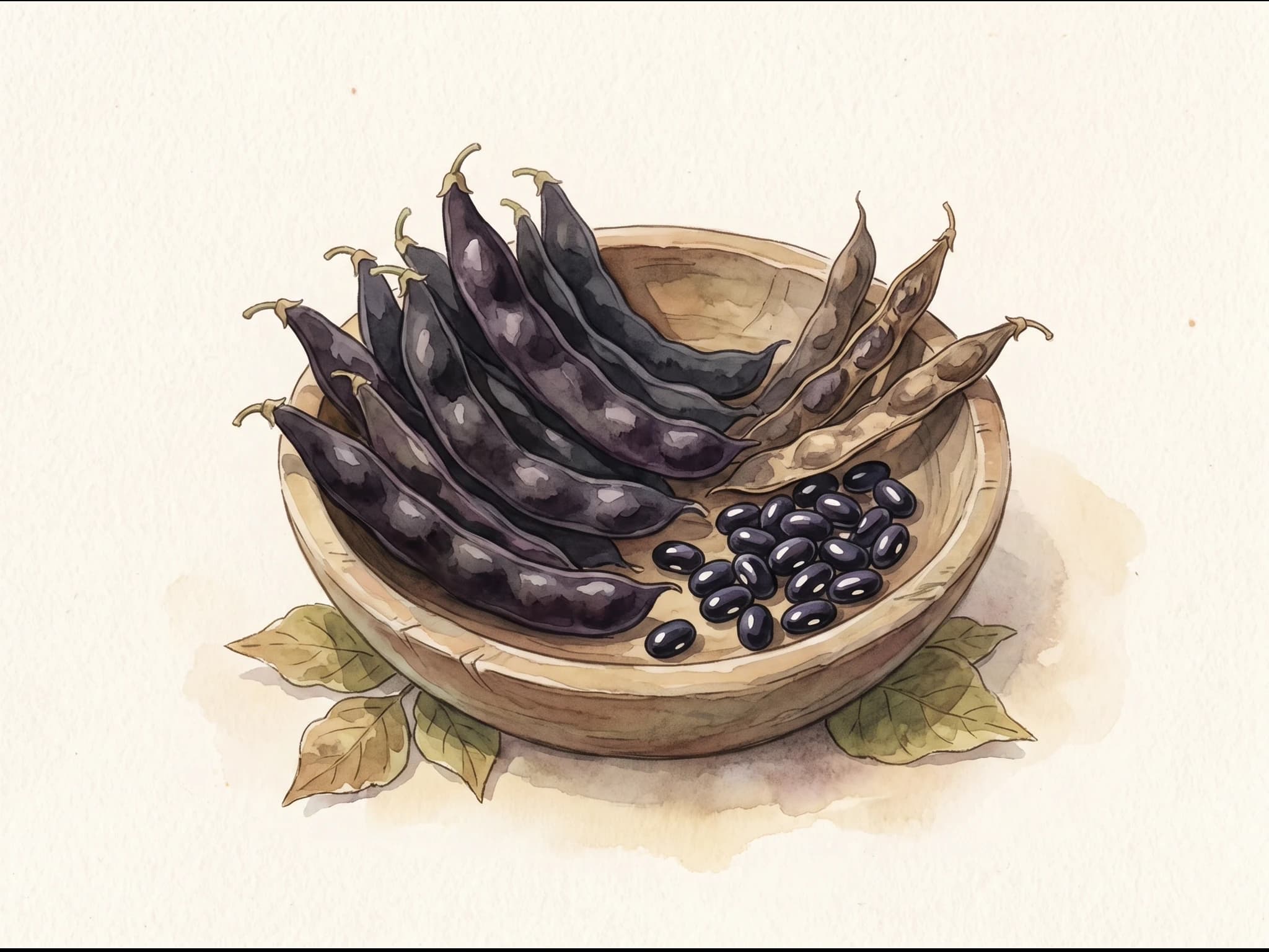 Judía Negra de Tolosa — Fruto