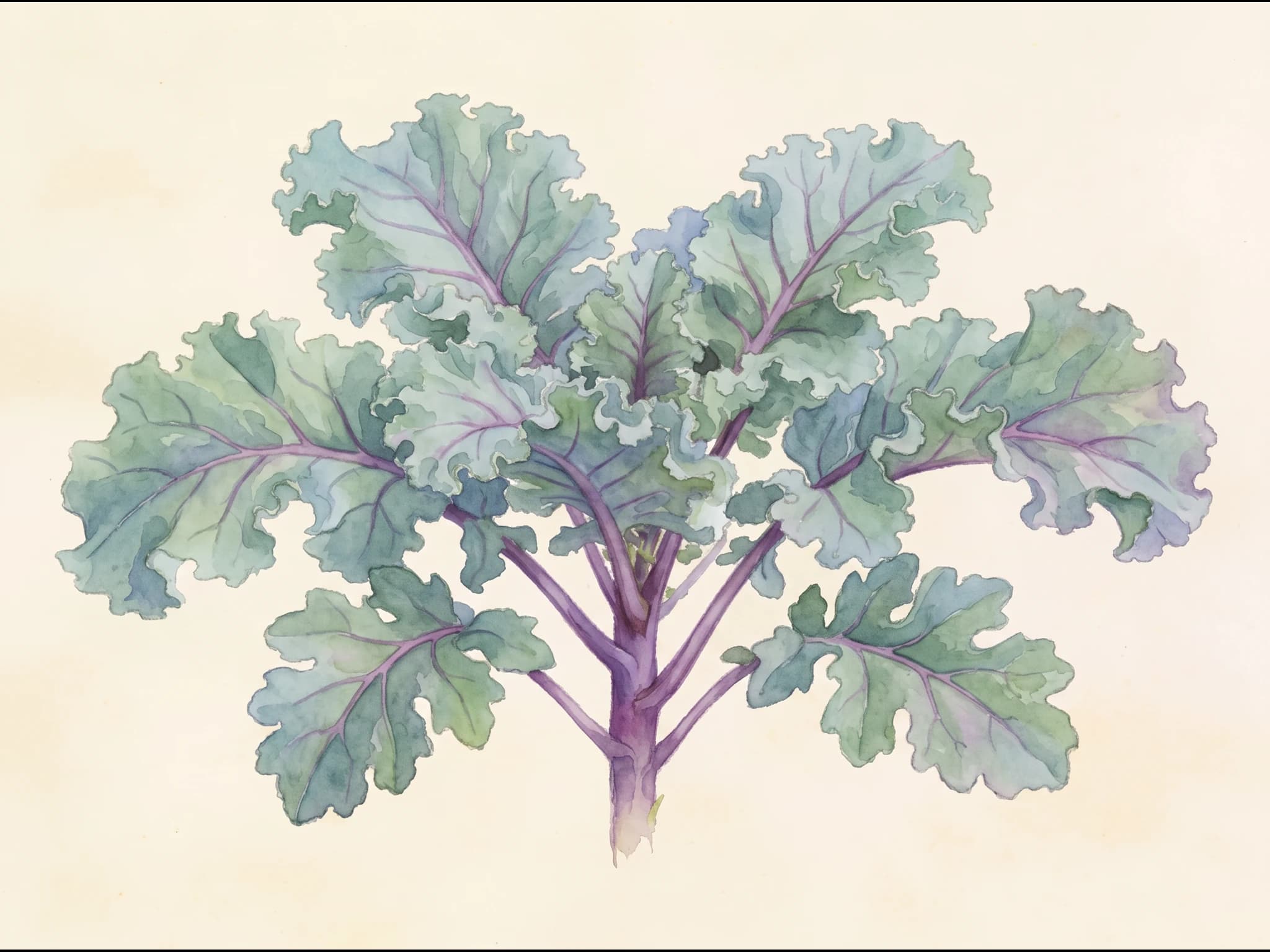 Kale Red Russian — Fruto