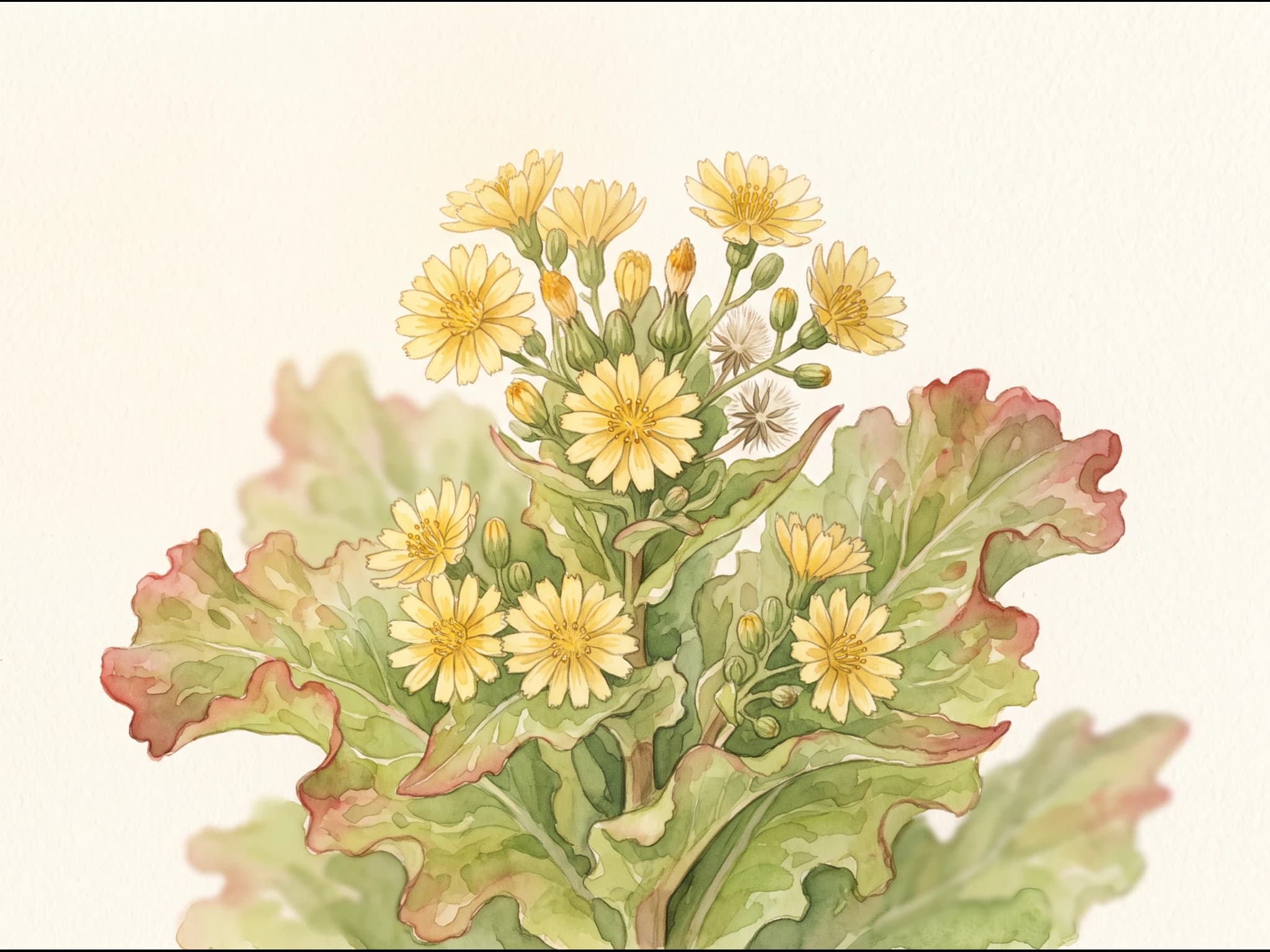 Lechuga Maravilla de verano — Flor