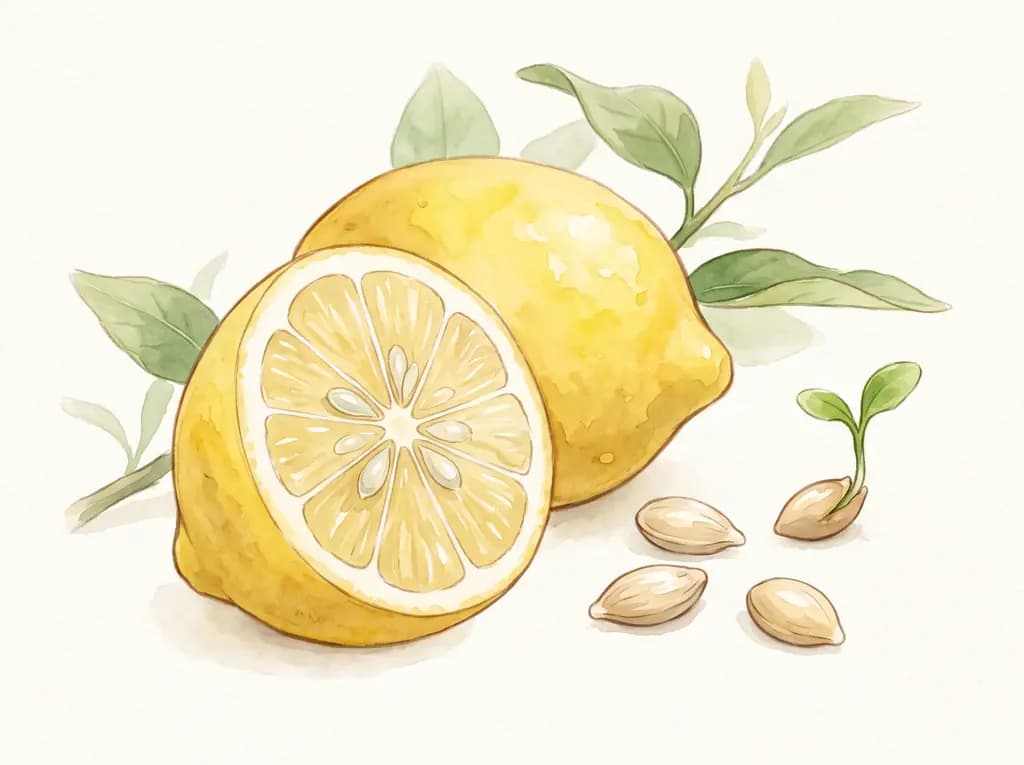 Limonero de las cuatro estaciones — Semillas