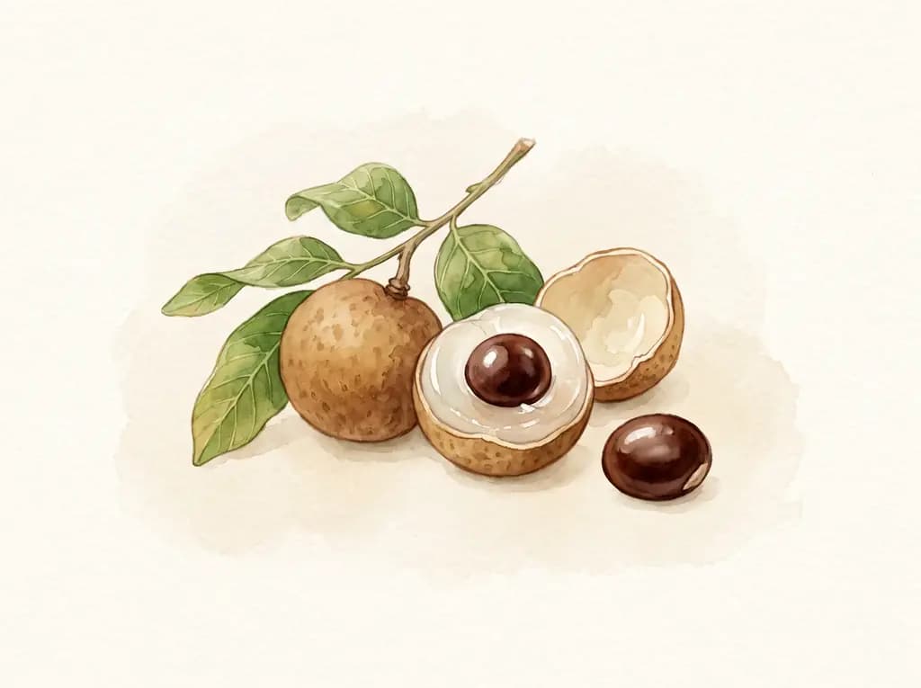 Longan — Semillas