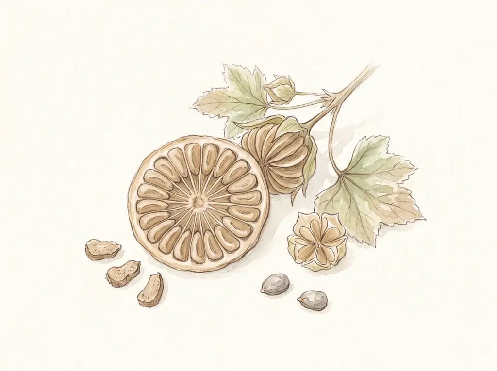 Malva común — Semillas