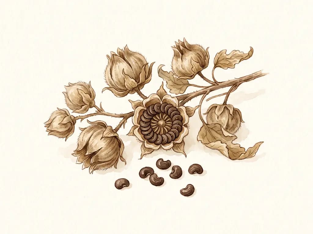 Malva real (Malvavisco) — Semillas