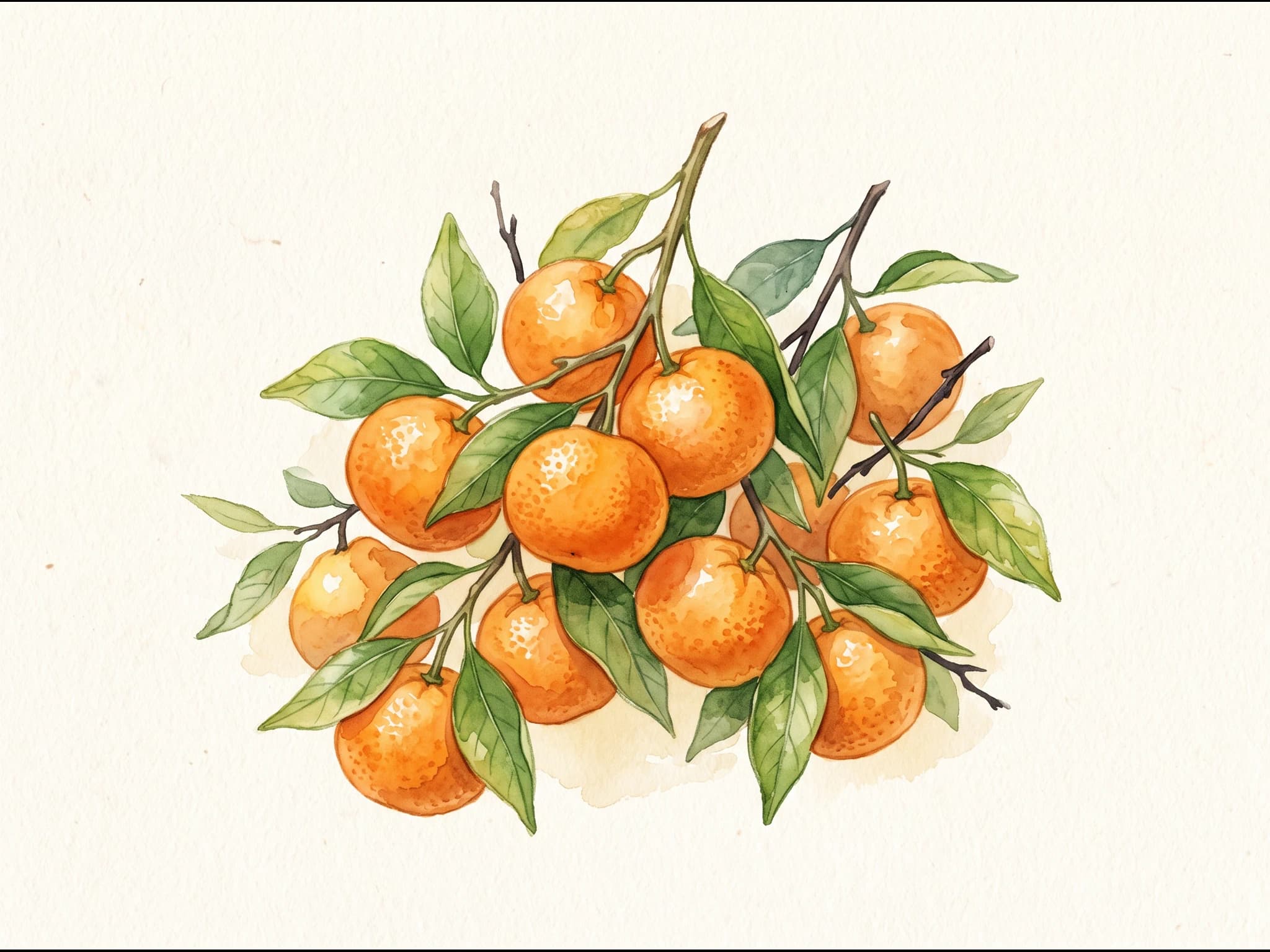 Mandarino Clemenules — Fruto
