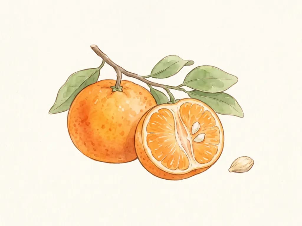 Mandarino Clemenules — Semillas