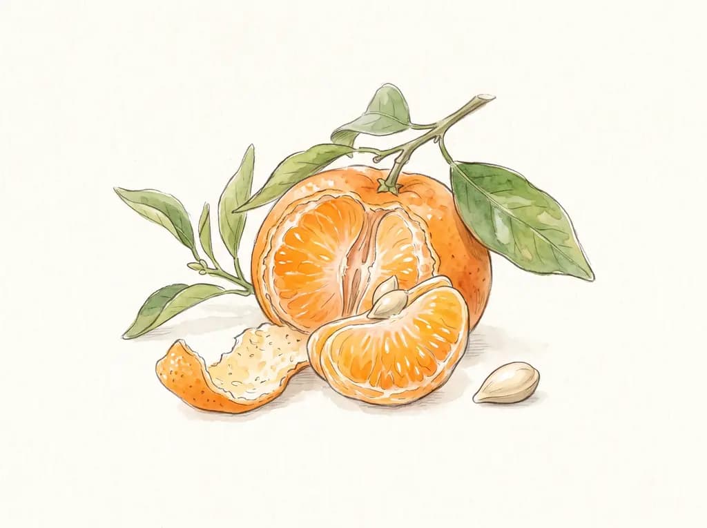 Mandarino Satsuma — Semillas