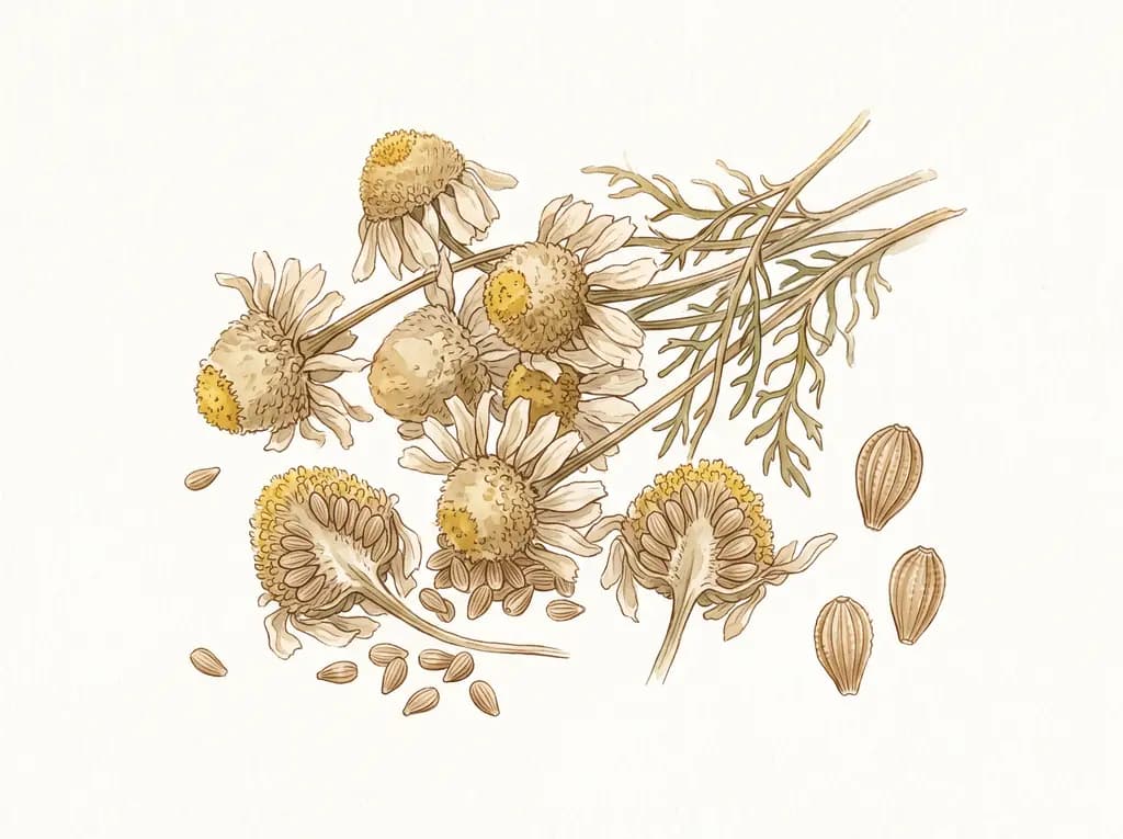 Manzanilla romana — Semillas