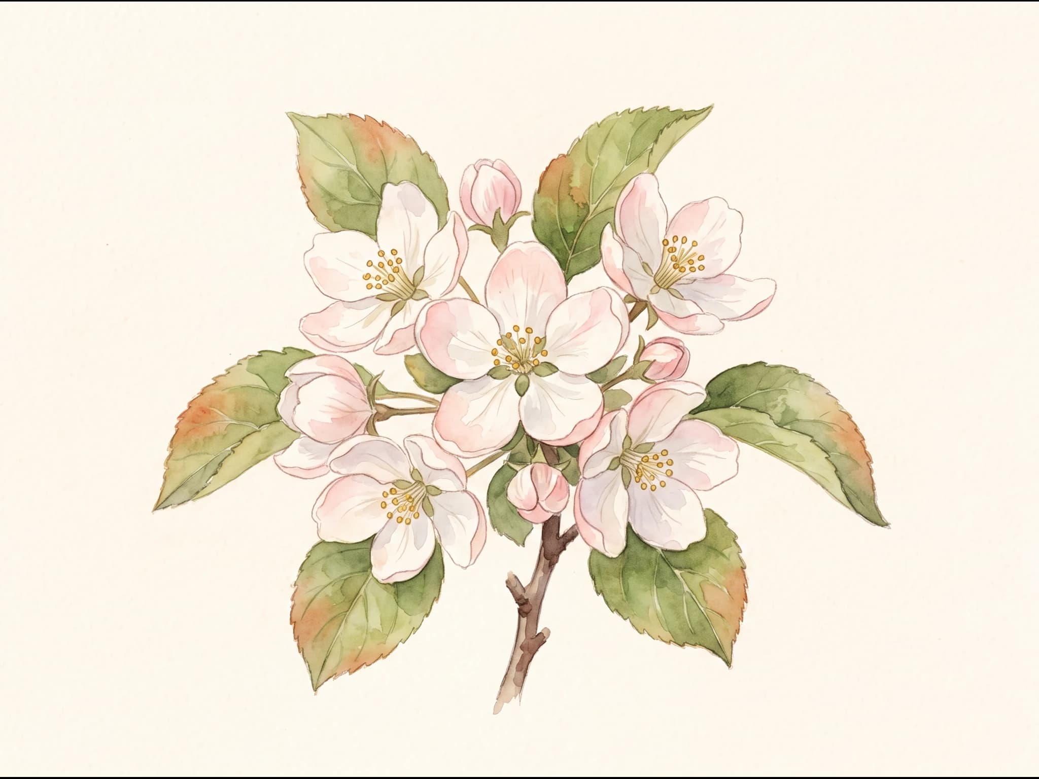 Manzano Gala — Flor
