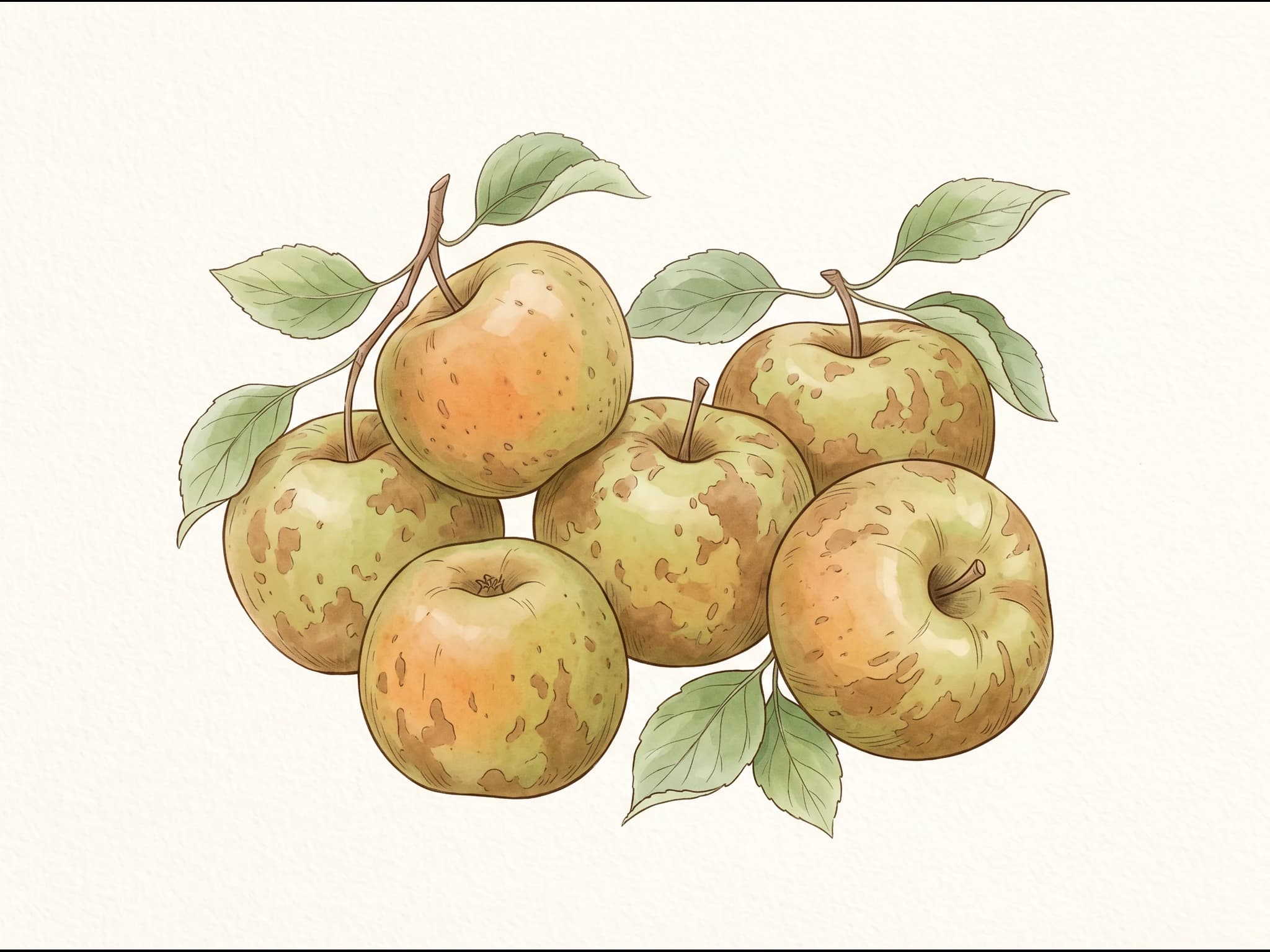 Manzano Reineta del Bierzo — Fruto